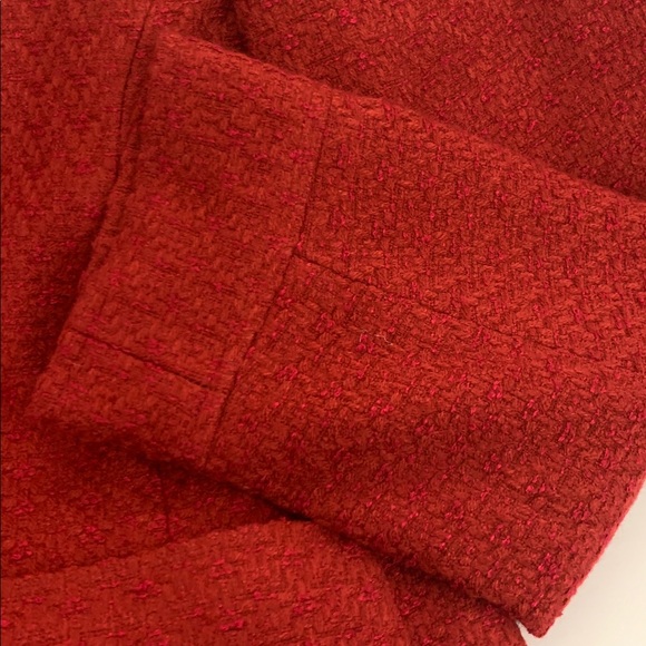 Appleseed’s Vintage cranberry jacket, 10, 5 buttons down and front pockets - Picture 4 of 10